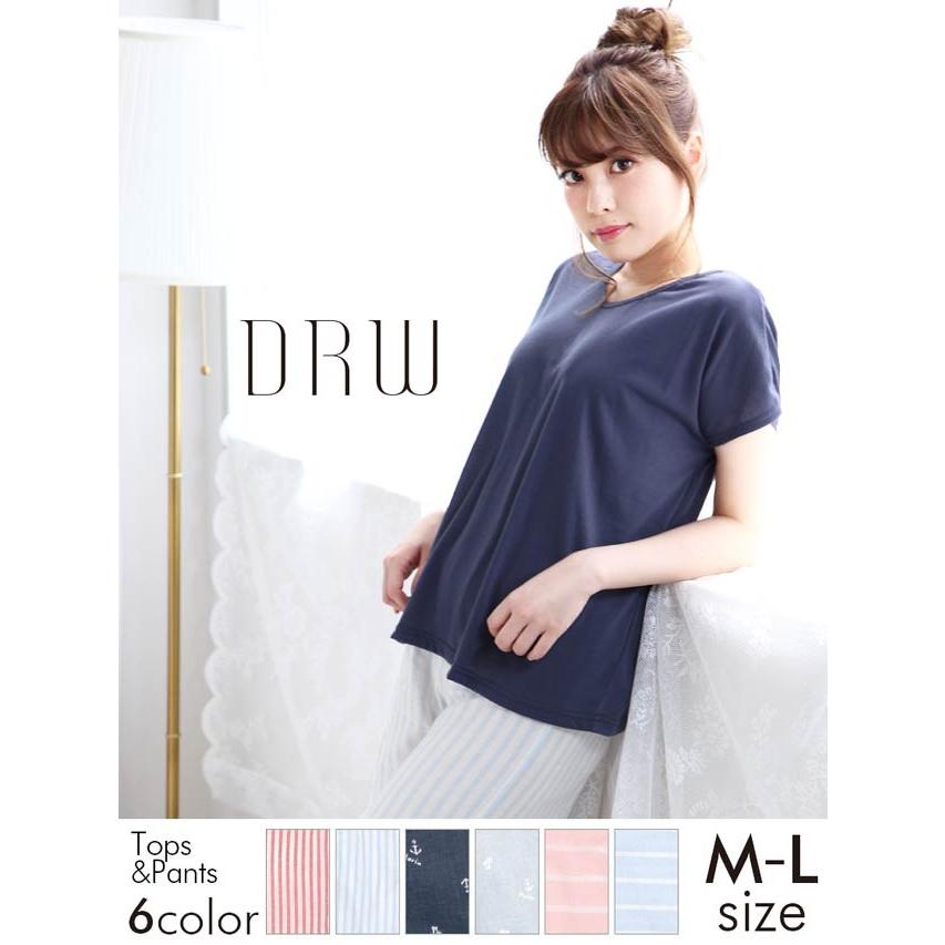 ルームウェア 上下セット 半袖 無地 ストライプ ハーフパンツ パジャマ レディース 部屋着 セットアップ 女性 トップス パンツ ボトム 大人 Jj Dazzy Store 通販 Yahoo ショッピング