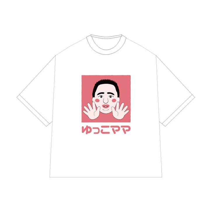 Tシャツレディース半袖ゆっこママキャラクターtシャツホワイト Uy Dazzy Store 通販 Yahoo ショッピング
