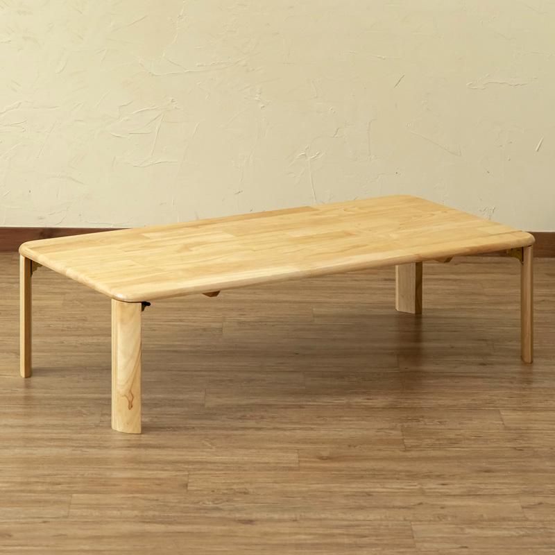 継脚付 ウッディテーブル 120×60 BR/NA継脚付 ウッディテーブル 120×60