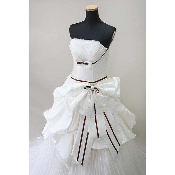 ハリのある純白サテン【お家de試着可】9号 新品・未使用 |  | 02