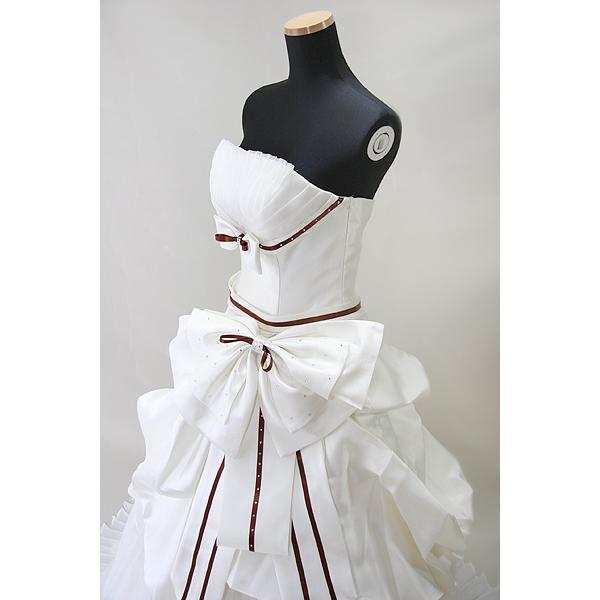 ハリのある純白サテン【お家de試着可】9号 新品・未使用 |  | 04