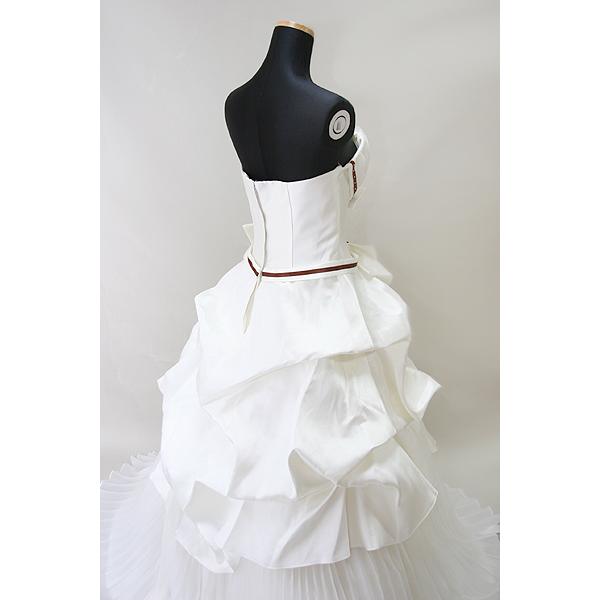 ハリのある純白サテン【お家de試着可】9号 新品・未使用 |  | 06