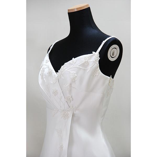 ハリのある純白サテン【お家de試着可】9号 新品・未使用 |  | 04