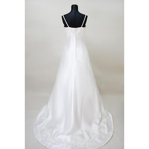 ハリのある純白サテン【お家de試着可】9号 新品・未使用 |  | 07