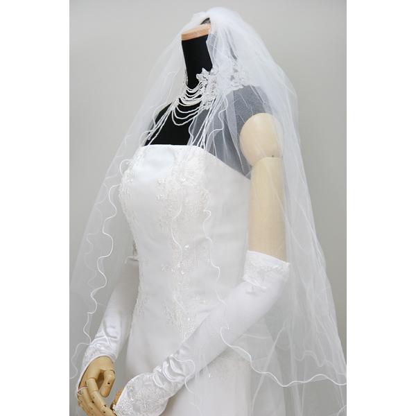 ロングトレーン【お家de試着可】9号 ワンオーナー クリーニング済 |  | 02