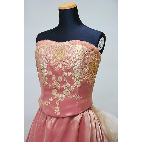 カラードレス Aライン 姫系 ゴージャス系 デザイナーデザイン 10号 ワンオーナー クリーニング済【お家de試着可】 |  | 04