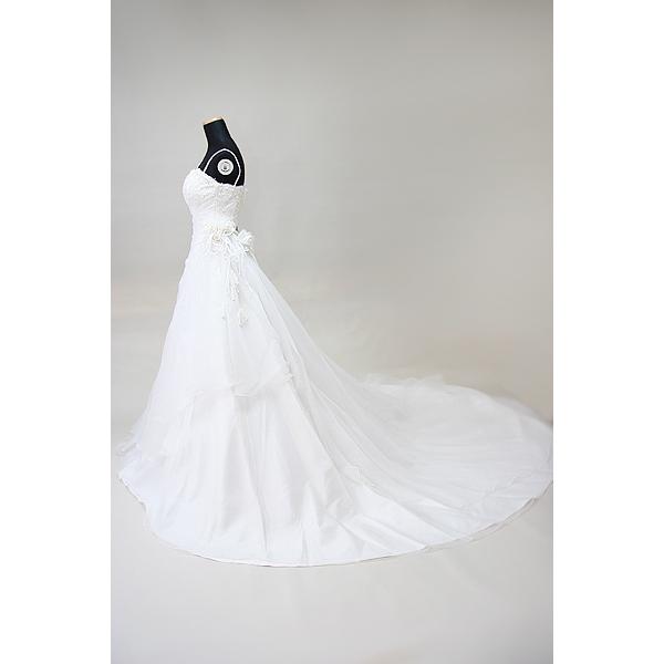 ウェディングドレス 試着可 クリーニング済 Aライン プリンセスドレス 5号 ワンオーナー 結婚式 ブライダルフォト レンタル |  | 03
