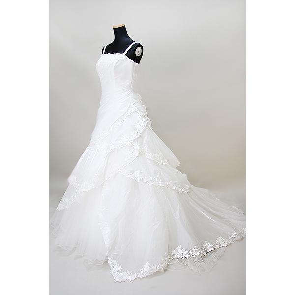 ワタベウェディング（GD-154）【お家de試着可】 9号 ワンオーナー クリーニング済 |  | 03