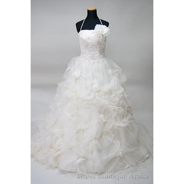 ボリュームのあるフリルが魅力【お家de試着可】9号 ワンオーナー クリーニング済 |  | 01