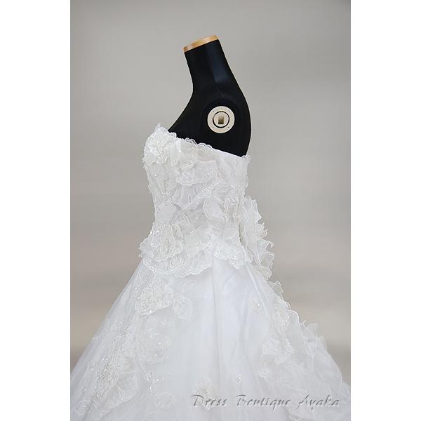 ビジューがキラキラ【お家de試着可】9号 ワンオーナー クリーニング済 |  | 06