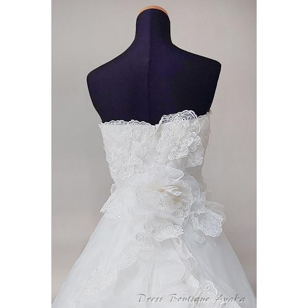 ビジューがキラキラ【お家de試着可】9号 ワンオーナー クリーニング済 |  | 08