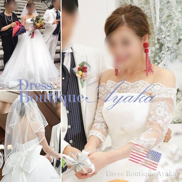 クラウディア アレンジがしすいウエディングドレス ワンオーナー クリーニング済 | 