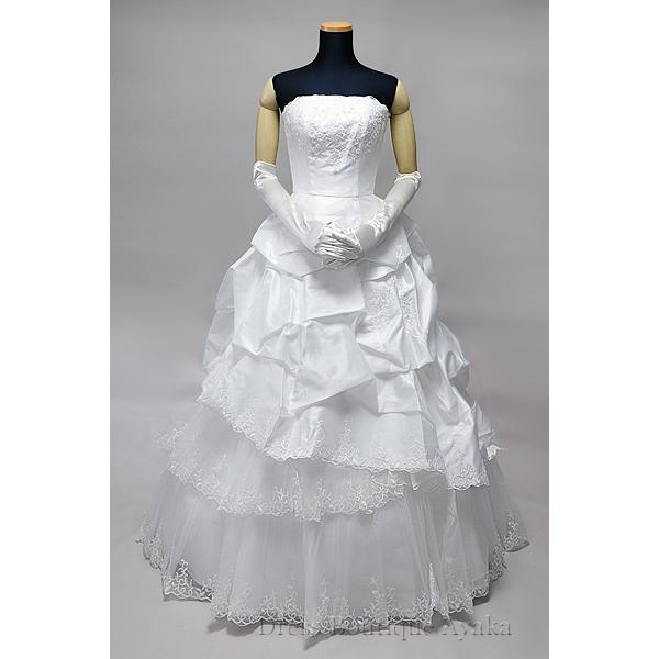 クラウディア【お家de試着可】 プリンセスライン 7号 ワンオーナー クリーニング済 |  | 01