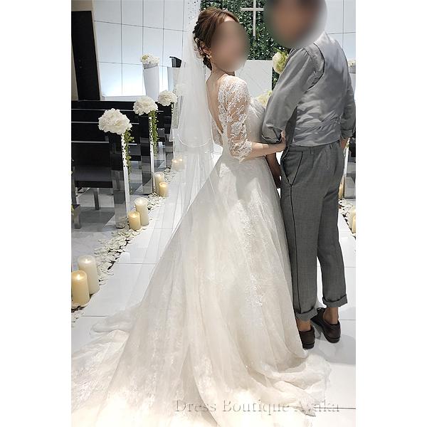 レース仕様にバックスタイルを魅せる大人女子仕様 7号 Ａライン ワンオーナー クリーニング済 |  | 09