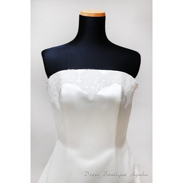 Vive la mariee! フランス製 ウェディングドレス 試着可 クリーニング済 結婚式 Aライン プリンセスドレス 11号 ワンオーナ |  | 02