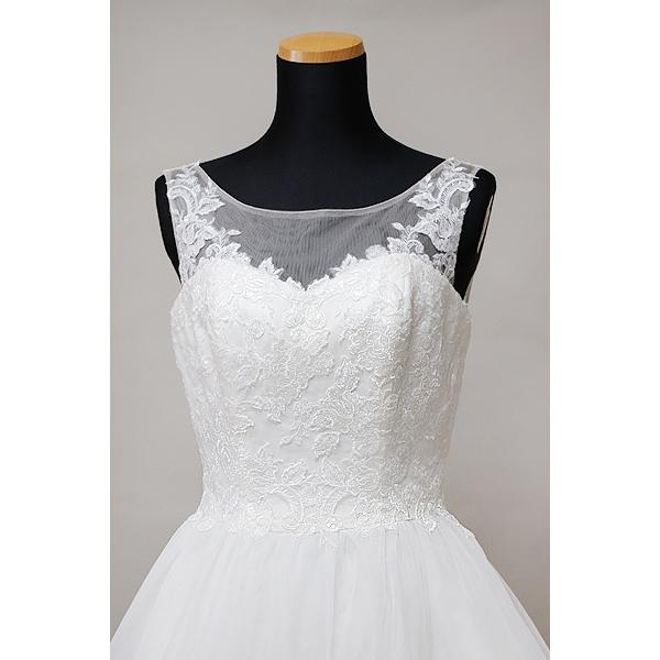 AULANOVA Aライン ウエディングドレス 8号 ワンオーナー クリーニング済【お家de試着可】 |  | 05