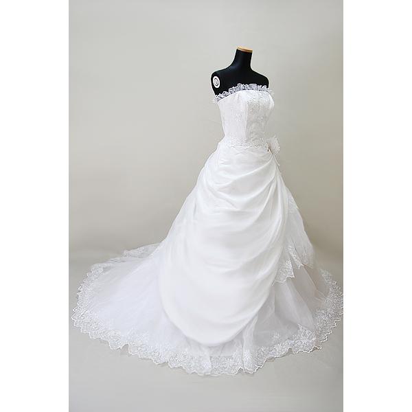 ワタベウェディング ESS-190 ウェディングドレス 試着可 クリーニング済 Aライン プリンセスドレス 5号 ワンオーナー 結婚式 |  | 03