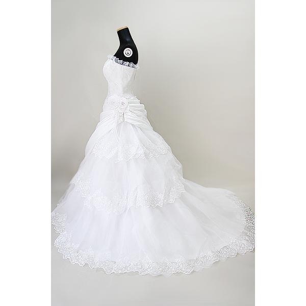 ワタベウェディング ESS-190 ウェディングドレス 試着可 クリーニング済 Aライン プリンセスドレス 5号 ワンオーナー 結婚式 |  | 04