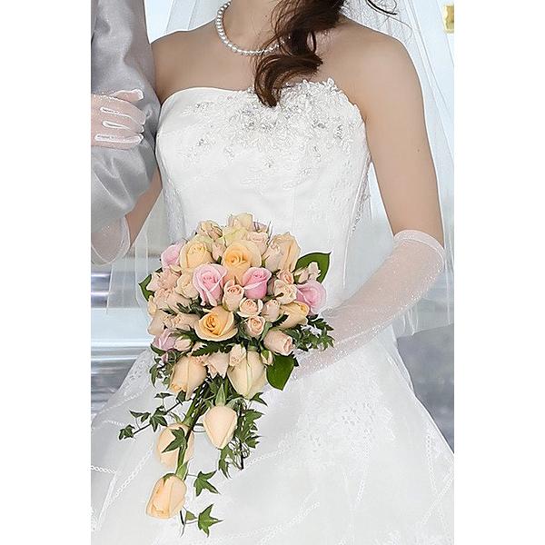 ワタベウェディング ARIETTA-3 4号  ウエディングドレス クリーニング済 Aライン ワンオーナー 結婚式 写真婚 |  | 02