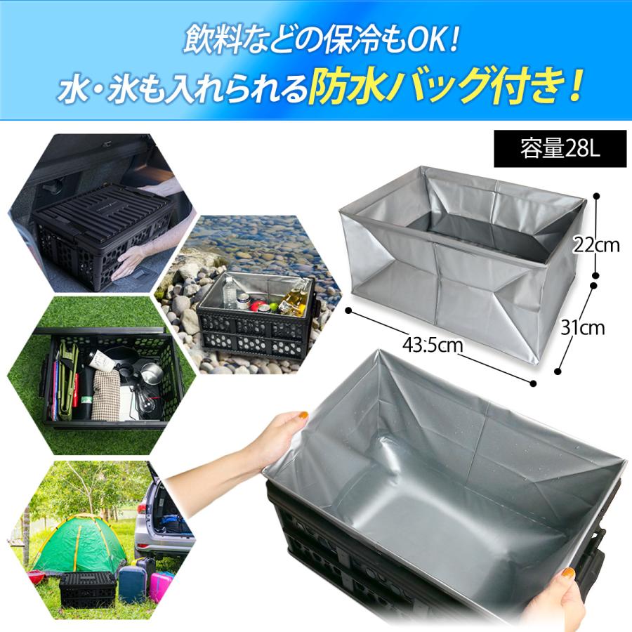 シアザライフ コンテナボックス トランクカーゴ カゴ 収納ボックス