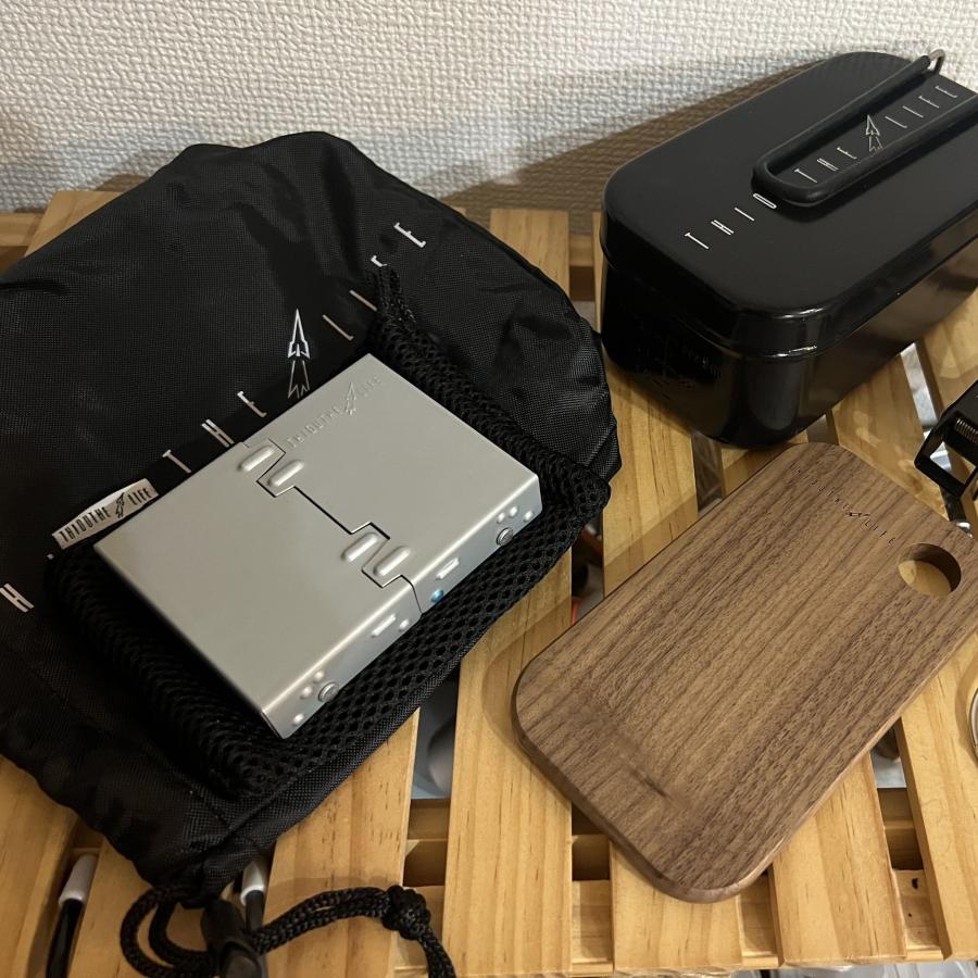 シアザライフ ポケットストーブ 五徳 固形燃料 コンロ スタンド 折りたたみ 軽量 ケース付 |  | 05