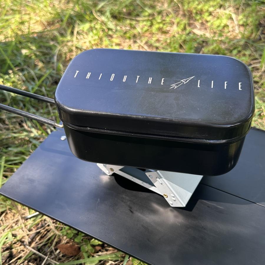 シアザライフ ポケットストーブ 五徳 固形燃料 コンロ スタンド 折りたたみ 軽量 ケース付 |  | 09