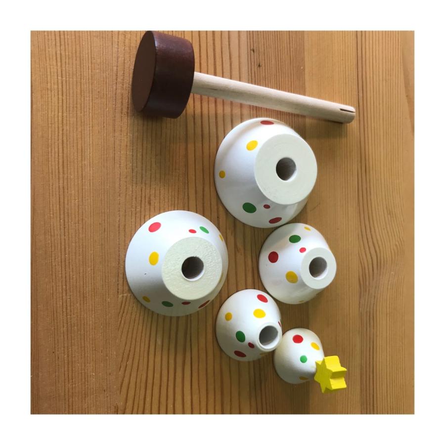 現品限り！積み木 ツリー（ホワイト）　クリスマス【ネコポス便不可×】 |  | 02