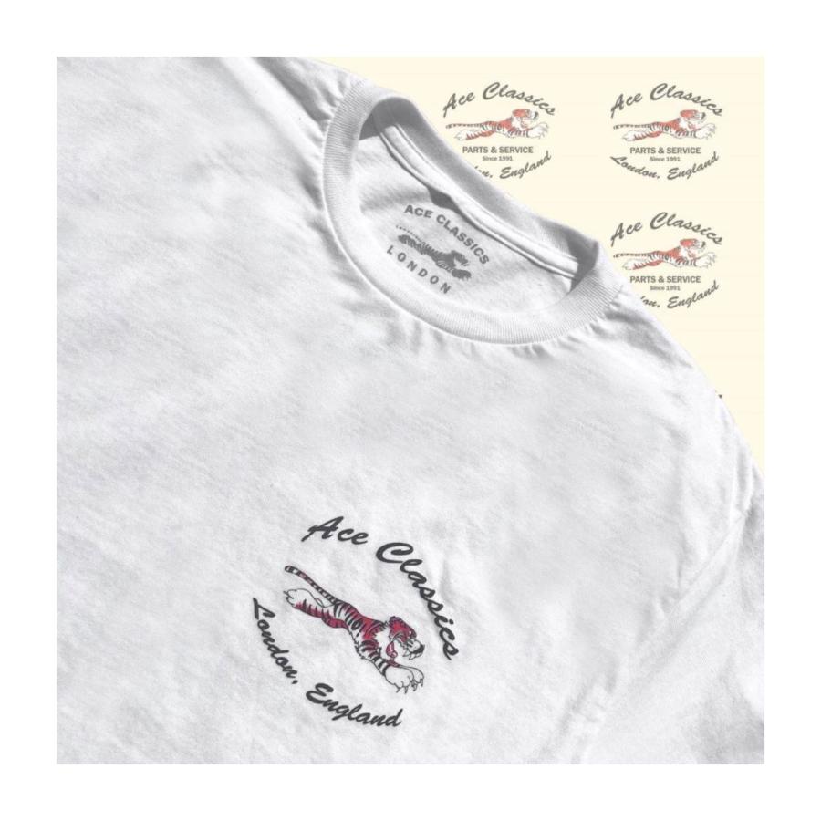 Parts & Service Classic White T-Shirt |  | 01