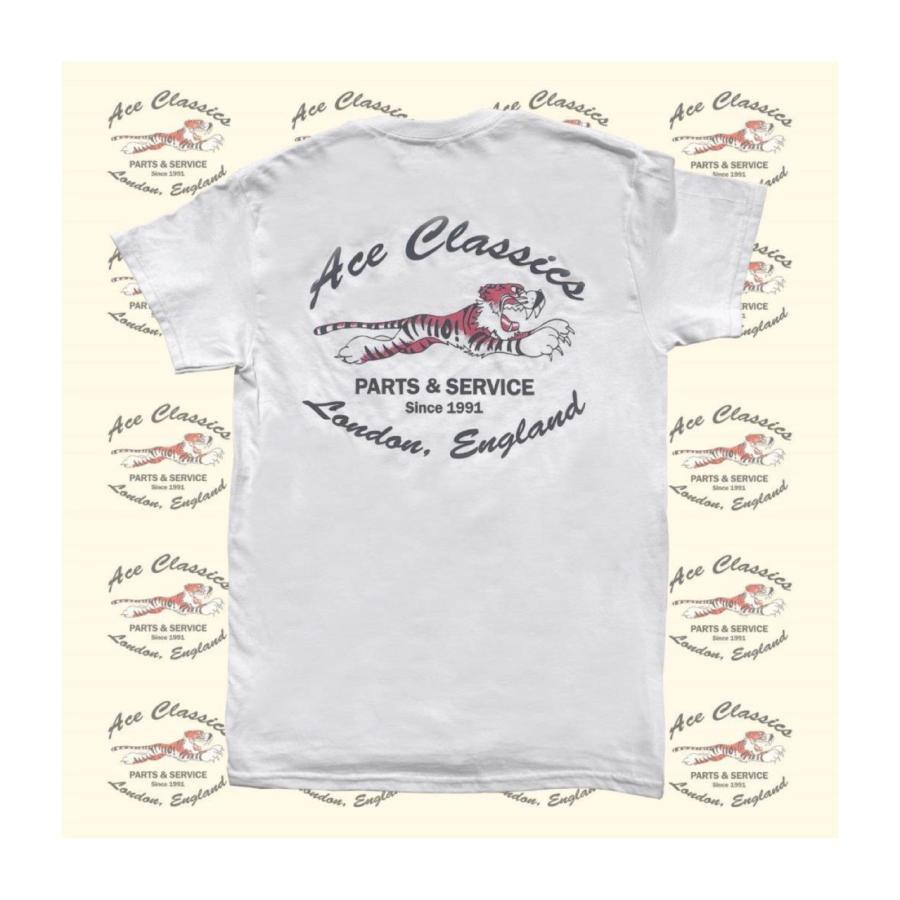 Parts & Service Classic White T-Shirt |  | 02