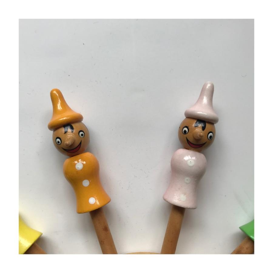 売り切れました！WOODEN WALL CLOCK CROWN　ピノキオ |  | 08