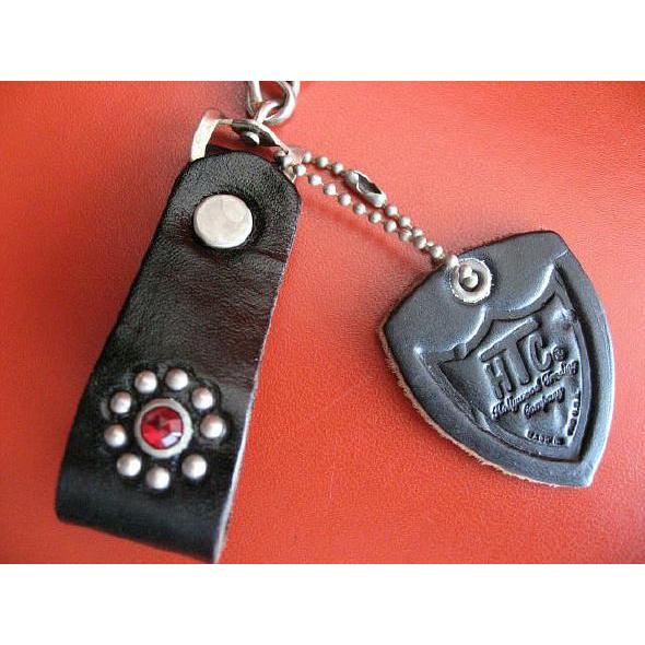HTC レザーウォレットチェーン バイカー HTC (Hollywood Trading Company) BIKER WALLET CHAIN FLOWER