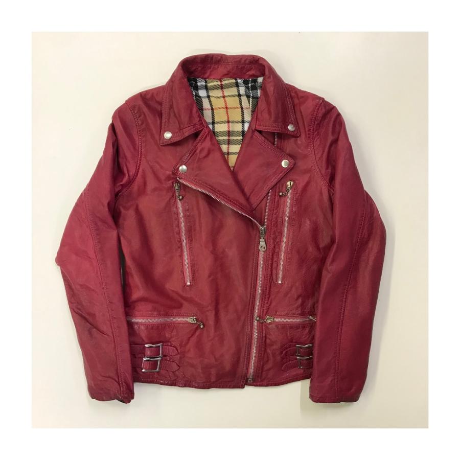 SALE 50%OFF!!!】LynX Garment / LXL-501 (W Riders jacket) Burgundy