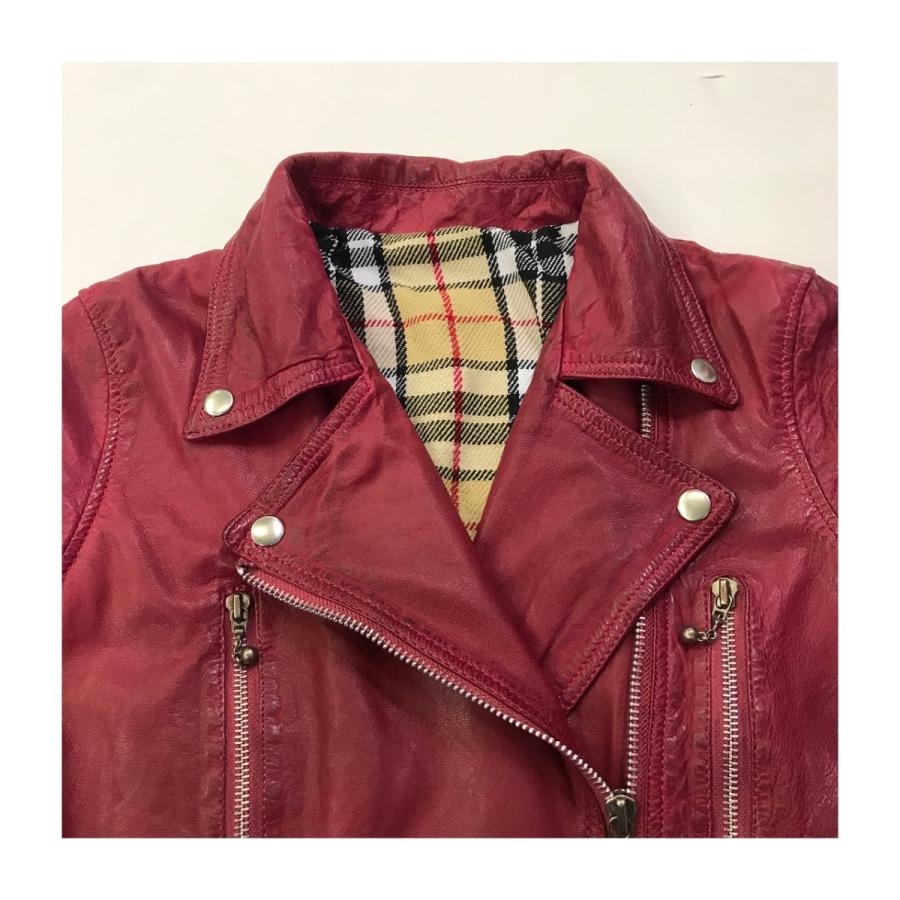 SALE 50%OFF!!!】LynX Garment / LXL-501 (W Riders jacket) Burgundy