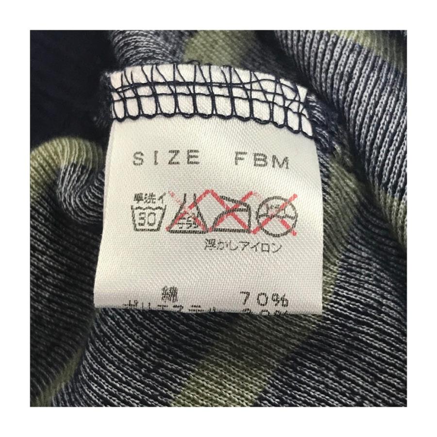 犬の服　ベロアボーダースウェット　FBM　ネイビー×グリーン　犬　服【ネコポス便可〇】 |  | 06