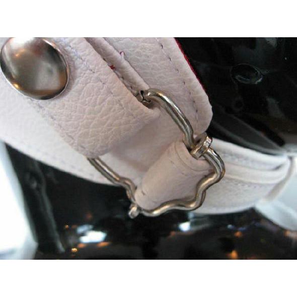 【DBMSオリジナル】STADIUM PROJECT 3 Type / ROCKET 3（ロケット3）WHITE×RED (WH LINE TAPE)  UK復刻ヘルメット |  | 03