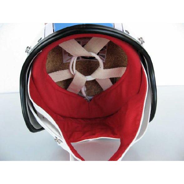 【DBMSオリジナル】STADIUM PROJECT 3 Type / ROCKET 3（ロケット3）WHITE×SAX ホワイト×サックス UK復刻ヘルメット |  | 04