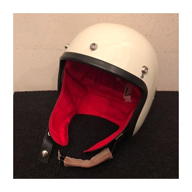 【DBMSオリジナル】ROCKET CLUB White (Snap Button) ロケットクラブ ホワイト(バイザー用 スナップボタンあり) UK復刻ヘルメット |  | 10