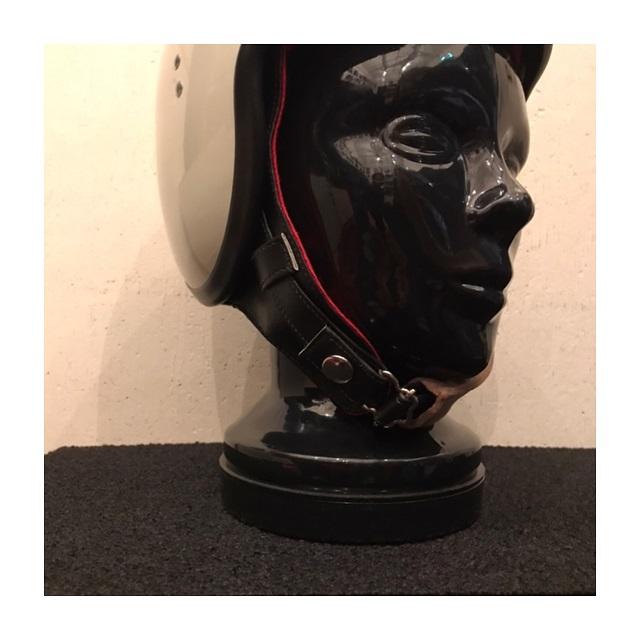 【DBMSオリジナル】ROCKET CLUB White (Snap Button) ロケットクラブ ホワイト(バイザー用 スナップボタンあり) UK復刻ヘルメット |  | 05