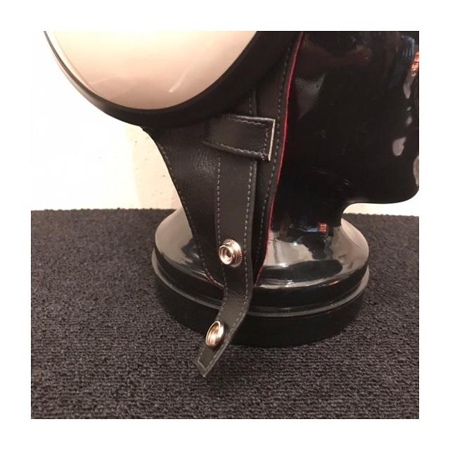 【DBMSオリジナル】ROCKET CLUB White (Snap Button) ロケットクラブ ホワイト(バイザー用 スナップボタンあり) UK復刻ヘルメット |  | 07