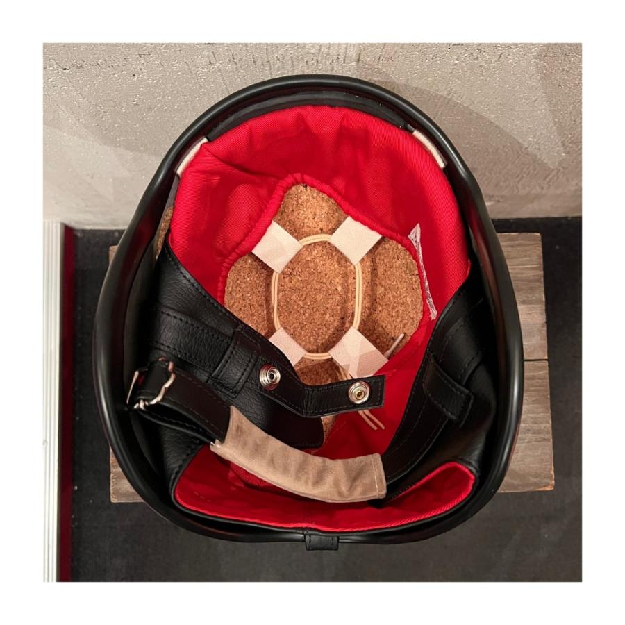 【DBMSオリジナル】ROCKET CLUB White (Snap Button) ロケットクラブ ホワイト(バイザー用 スナップボタンあり) UK復刻ヘルメット |  | 08