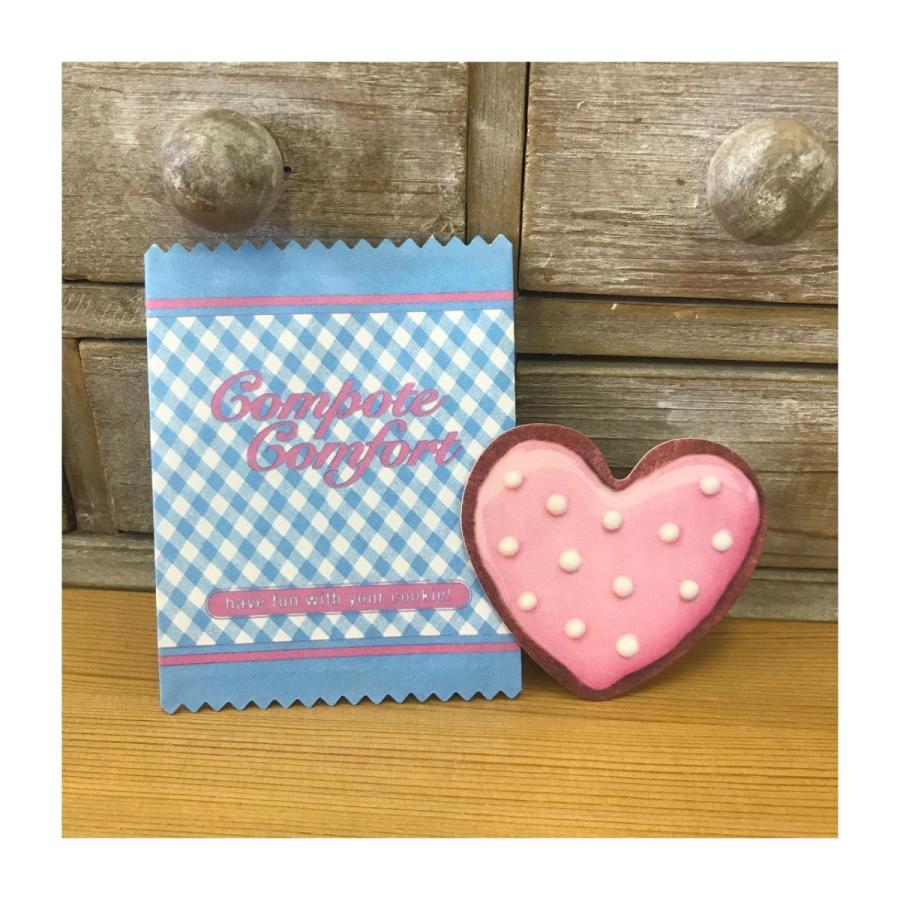 アウトレット品70％OFF！ミニカードハート　ストロベリー/ミント　【ネコポス便可〇】 |  | 02