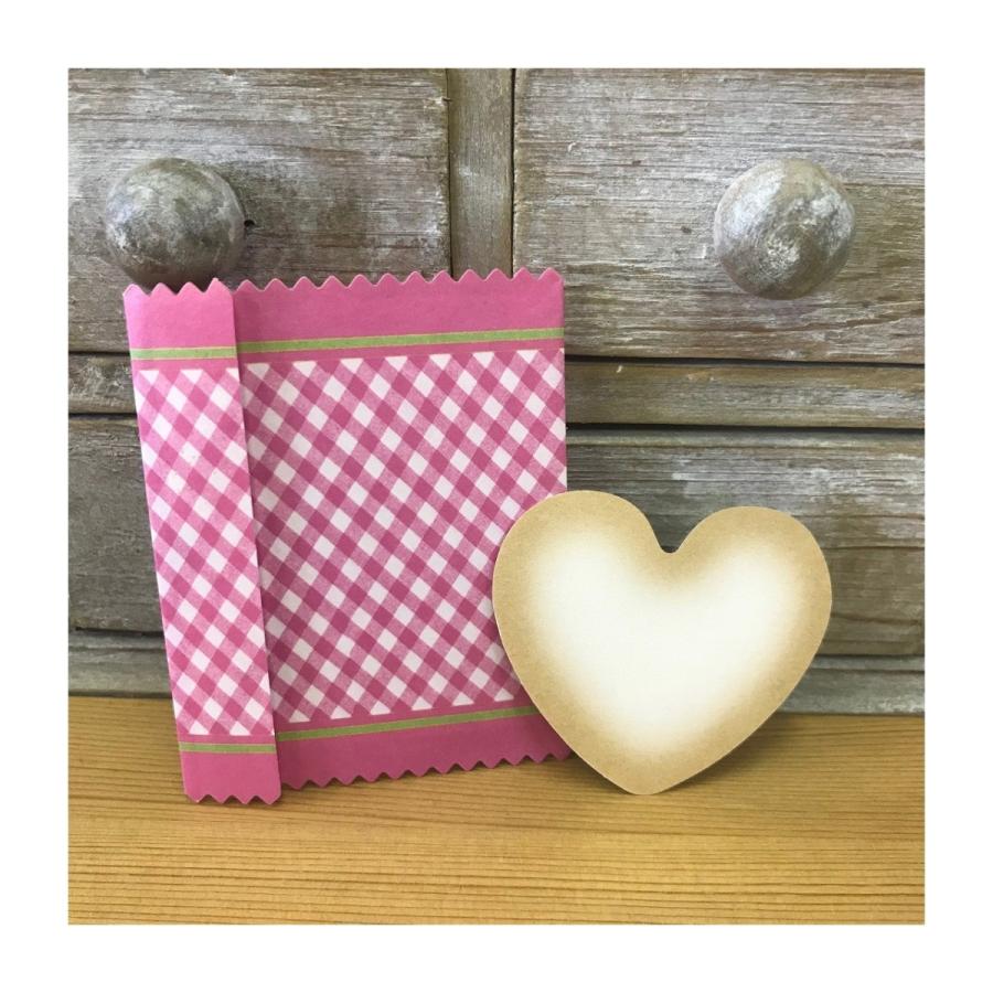 アウトレット品70％OFF！ミニカードハート　ストロベリー/ミント　【ネコポス便可〇】 |  | 05