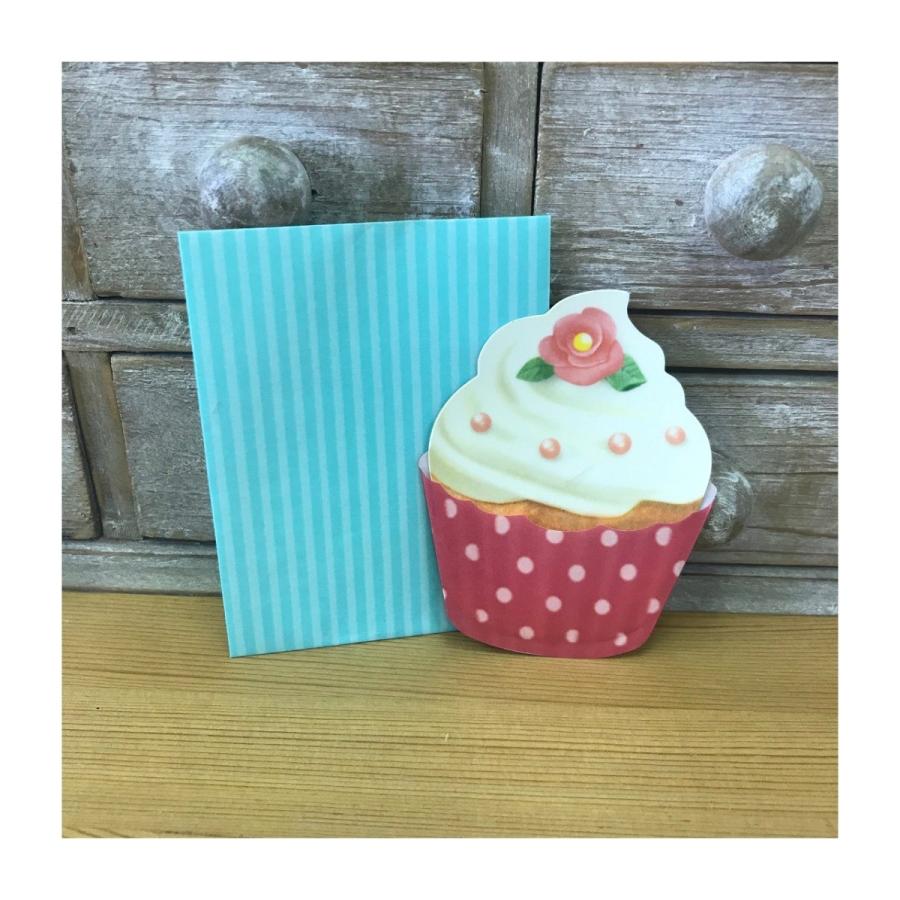 アウトレット品70％OFF！ミニカード・カップケーキ  ミルククリーム【ネコポス便可〇】 |  | 02