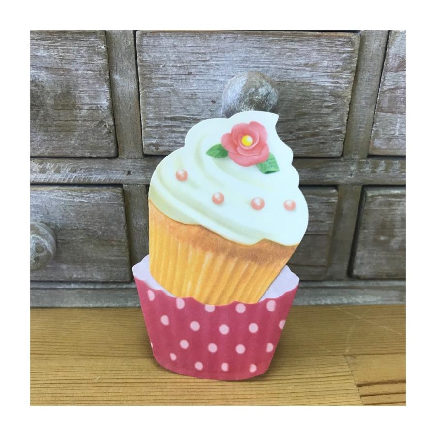 アウトレット品70％OFF！ミニカード・カップケーキ  ミルククリーム【ネコポス便可〇】 |  | 05