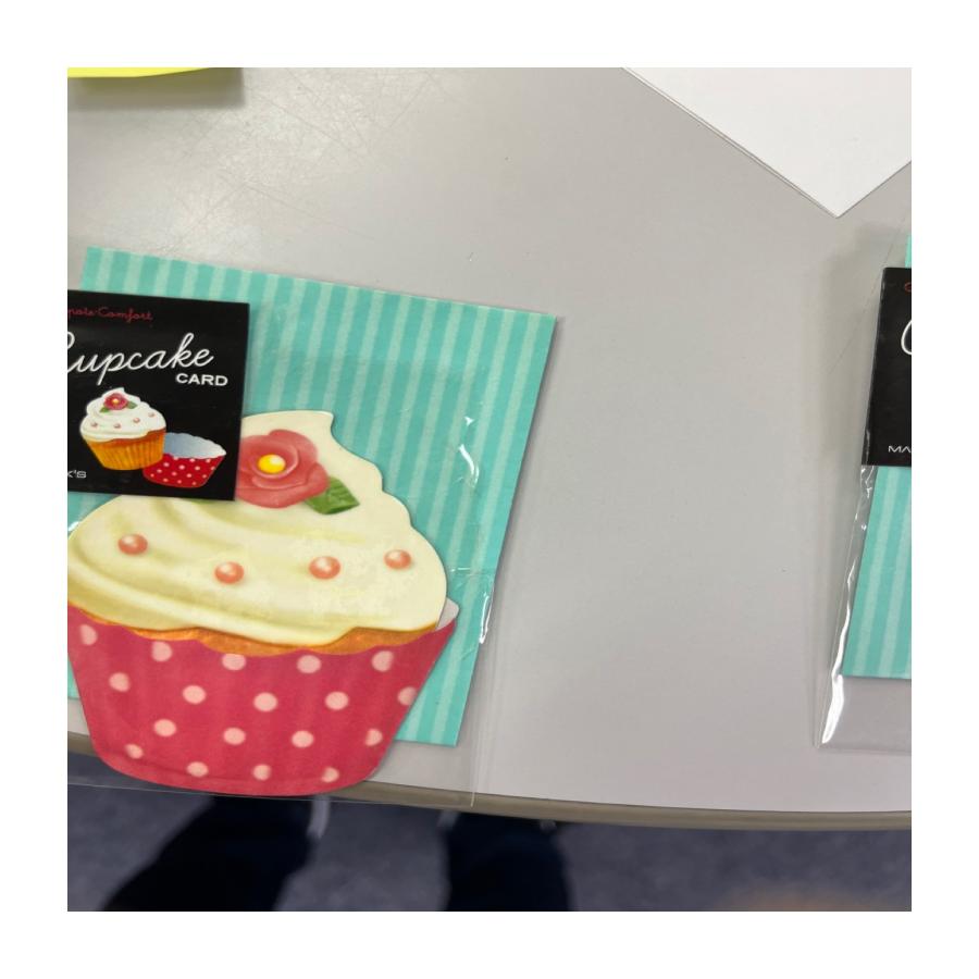 アウトレット品70％OFF！ミニカード・カップケーキ  ミルククリーム【ネコポス便可〇】 |  | 06