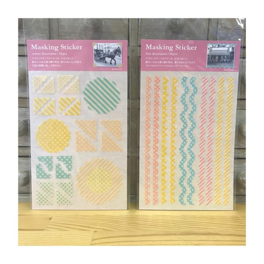 アウトレット品70%OFF!　マスキングステッカー【ネコポス便可〇】 |  | 08