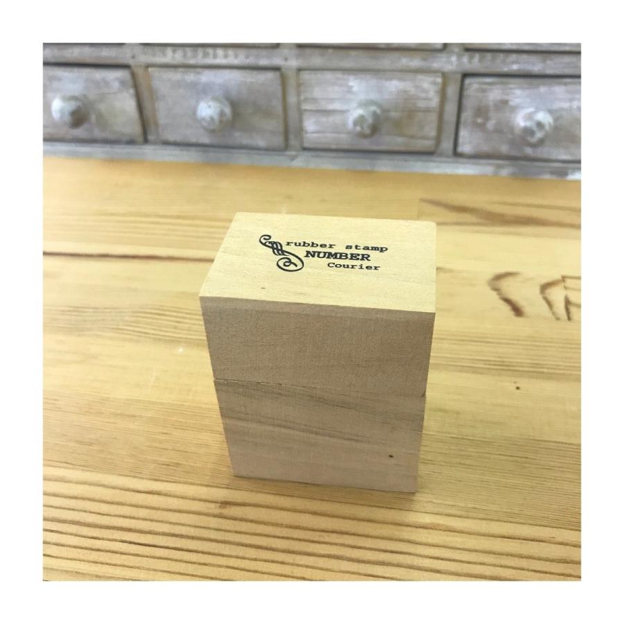 売り切れました！アウトレット品50％OFF！ウッドボックススタンプ　ナンバー　【ネコポス便不可×】 | 