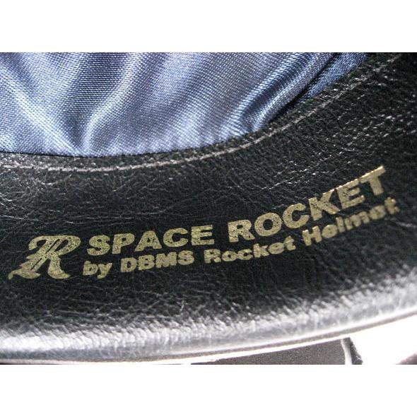 【DBMSオリジナル】SPACE ROCKET WHITE×RED FLASH スペースロケット ホワイト×レッドフラッシュ UK復刻ヘルメット 3rdタイプ |  | 05