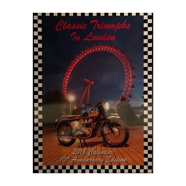 2018 Triumph Calendar  "LONDON 特別版"｜dbms