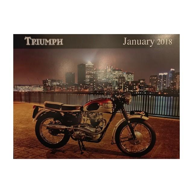 2018 Triumph Calendar  "LONDON 特別版"｜dbms｜02